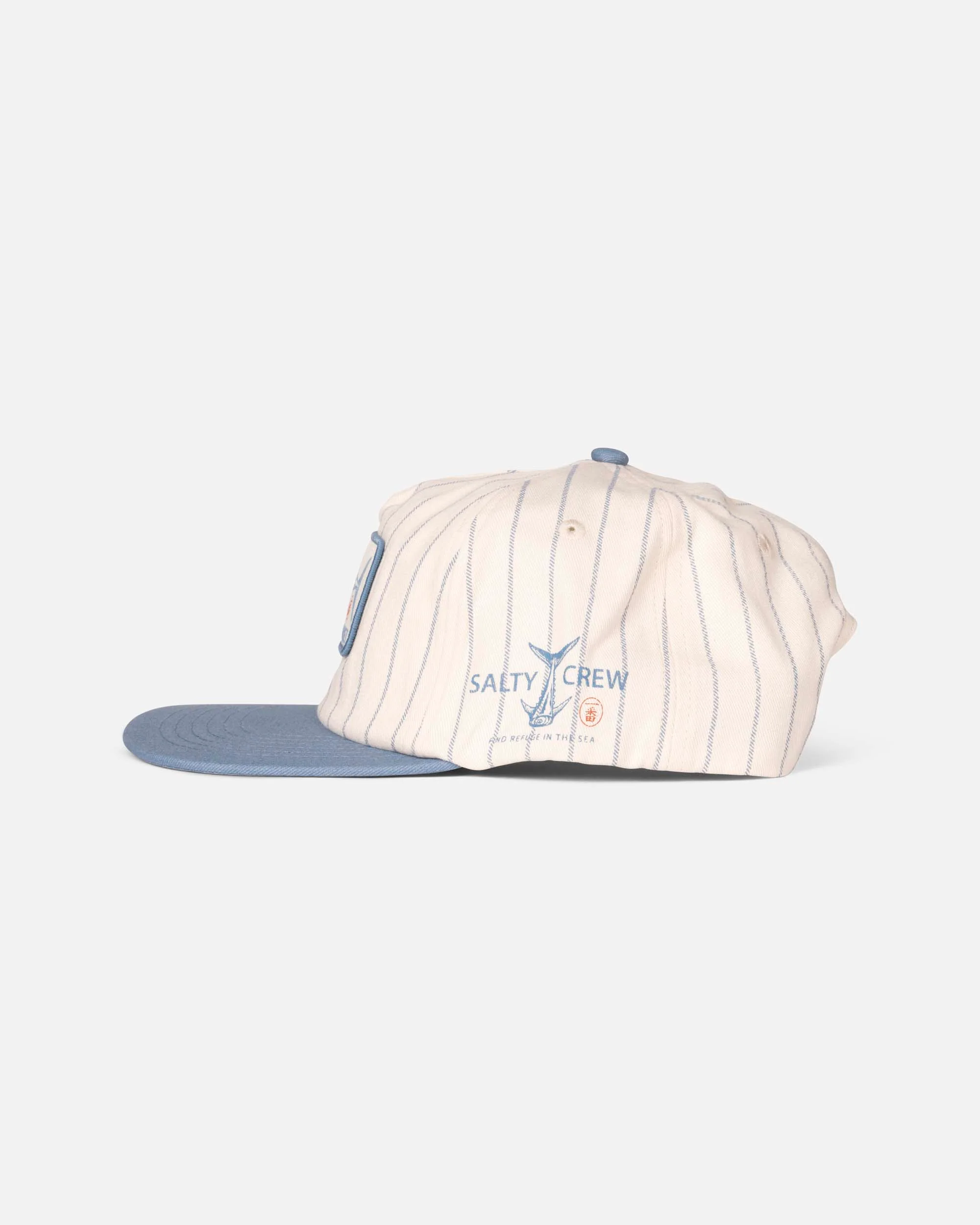 Fish Market Snapback Cap - Off White/Slate - Image 3