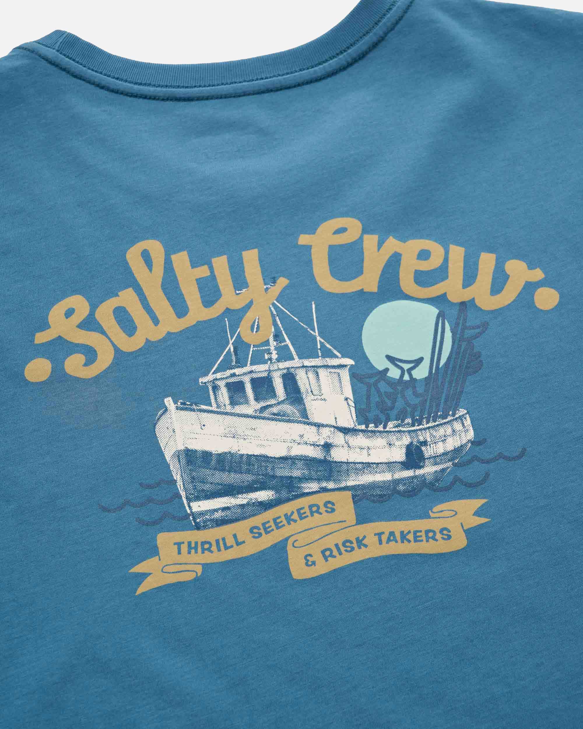 Hauler Classic SS Tee - Cast Blue - Image 4