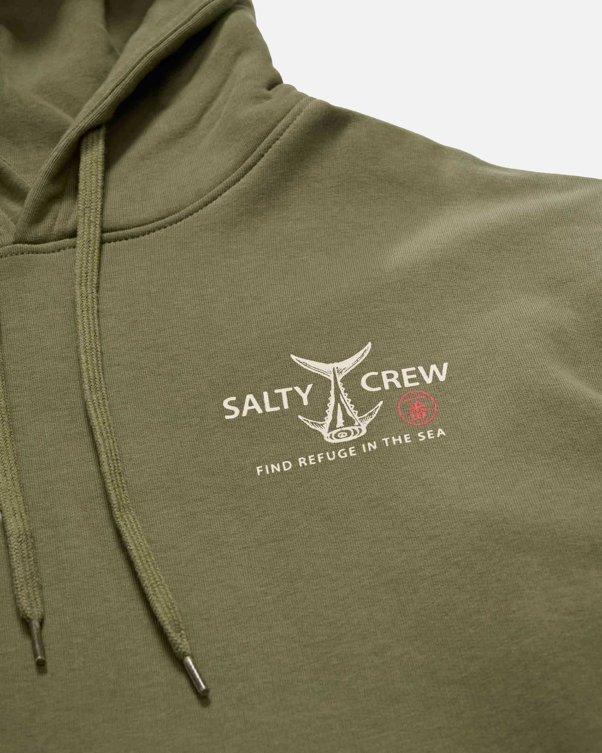 Ichiban Fleece Hood - Dusty Olive - Image 3